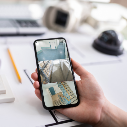 Lubbock security camera feed on cell phone